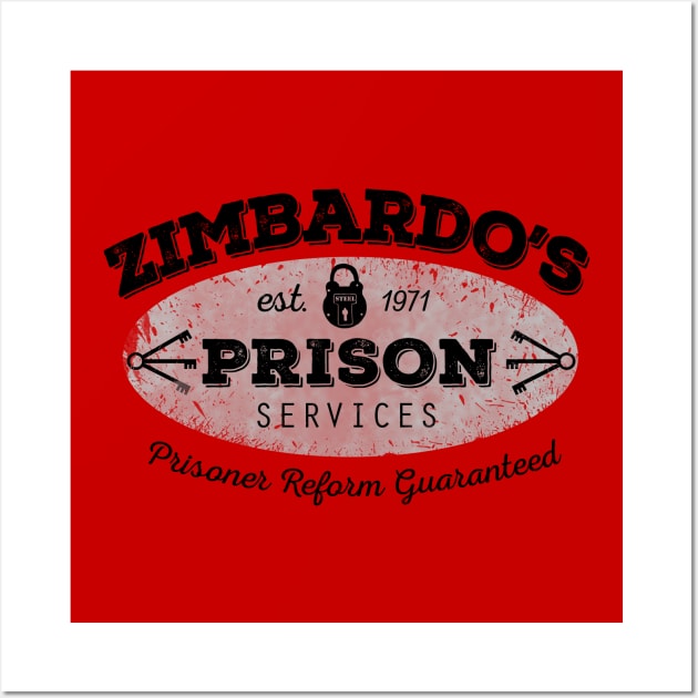 Zimbardo's Prison Services Wall Art by Siegeworks